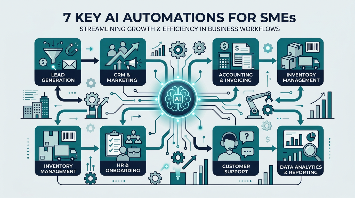 AI Process Automation for SMEs: 7 Processes You Can Automate Right Now