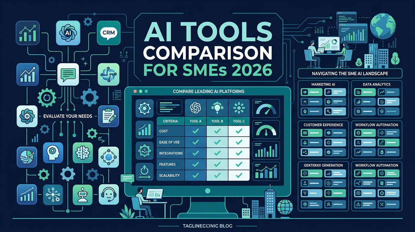 AI Tools for SMEs 2026: The Honest Comparison – Features, Costs, Data Privacy