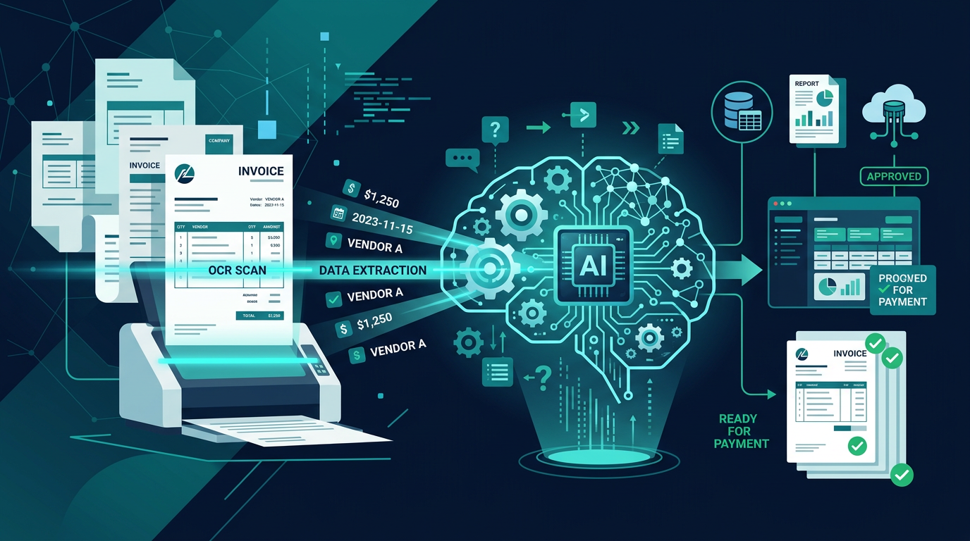 Automate Invoice Processing with AI: From 15 Minutes to 30 Seconds per Invoice